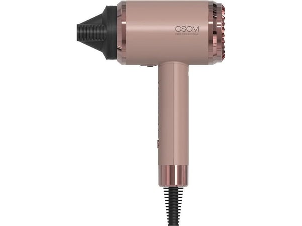 Osom Professionell Hårtork 1800W, rosa OSOM6800RGHD