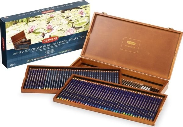 Derwent Limited Edition Wooden Box 120 dele