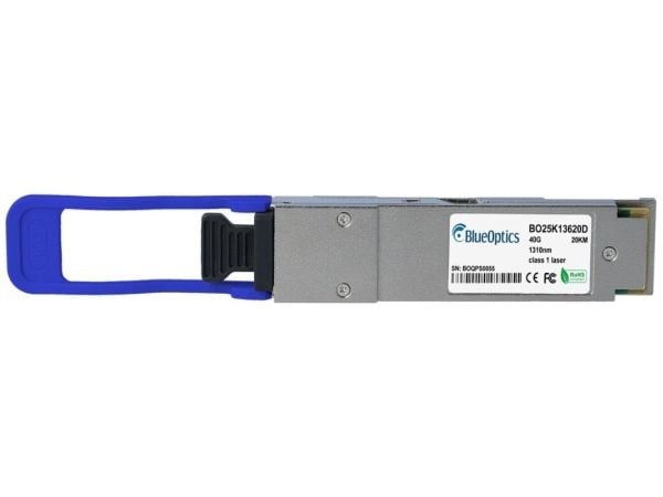 BlueOptics QSFP-40G-LR4-20-SO-BO, Fiber optisk, 40000 Mbit/s, QSFP, LC, CWDM, 20000 m