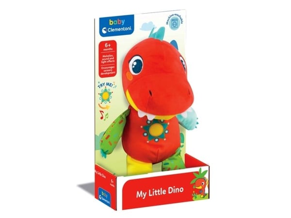 Clementoni 17847, Dinosaur, 0,5 år, Gir fra seg lyd, LR44