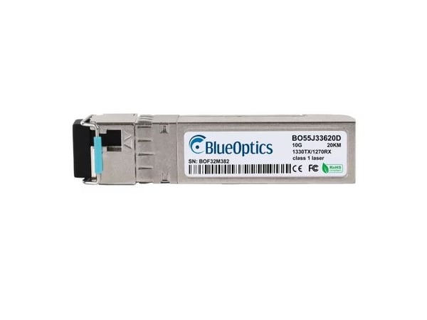 Allied Telesis AT-SP10BD20-13 yhteensopiva BlueOptics SFP+ Bidi transceiver yksimuototekniikkaan 10 Gigabitin nopeaan tiedonsiirtoon valokuituverko...