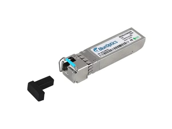 Allied Telesis AT-SP10BD20-13-kompatibel BlueOptics SFP+ Bidi-transceiver for 10 Gigabit høyhastighetsdataoverføring i enkeltmodus i fiberoptiske n...