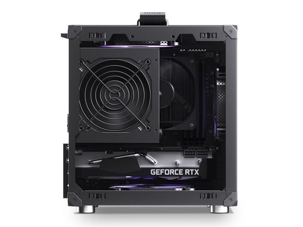 Jonsbo C6, Mini Tower, PC, Svart, ITX, Micro ATX, Stål, Spilling