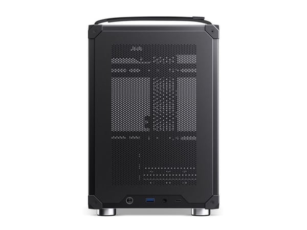 Jonsbo C6, Mini Tower, PC, Svart, ITX, Micro ATX, Stål, Spilling