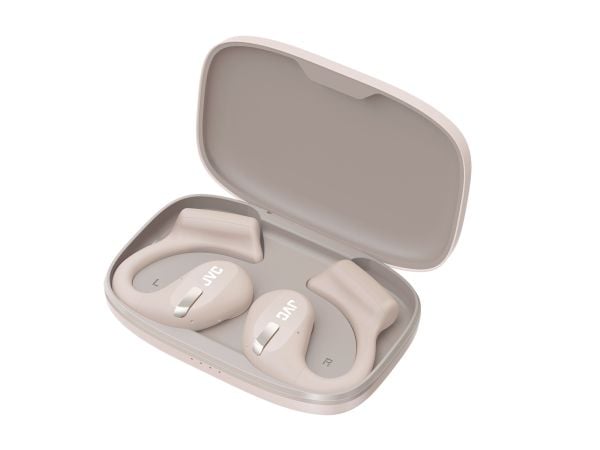 JVC HA-NP50T - True wireless-hodetelefoner med mikrofon - åpent øre - Bluetooth