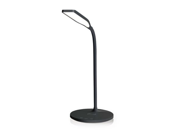 Nedis LTLGQ4M2BK, Musta, akryylinitriilibutadieenistyreeni, kumi, pöytä, 5,5 W, LED, 2700 K
