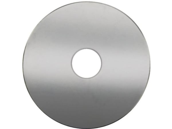 Toolcraft 888068, Flat skive, Galvanisert stål, Sink, Rund, 1,25 mm, 3,2 mm