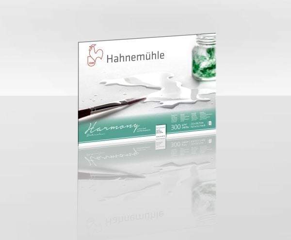 Hahnemühle Harmony akvarell varmpresset 12 ark 300 g A4
