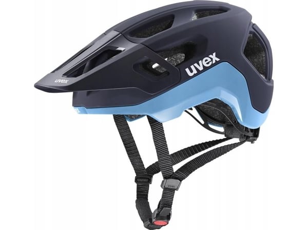 Uvex react deep space-azure matt sykkelhjelm 56-59CM