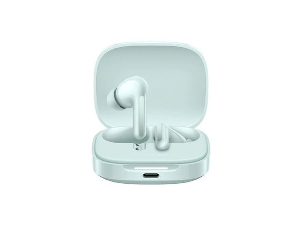 Xiaomi Redmi Buds 6 - True wireless-hodetelefoner med mikrofon - i øret - Bluetooth - aktiv støydemping - korallgrønn