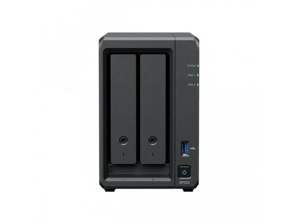 Synology ActiveProtect Appliance DP320 - NAS-server - 16 TB - HDD 8 TB x 2 - RAID 1 - RAM 8 GB - Gigabit Ethernet