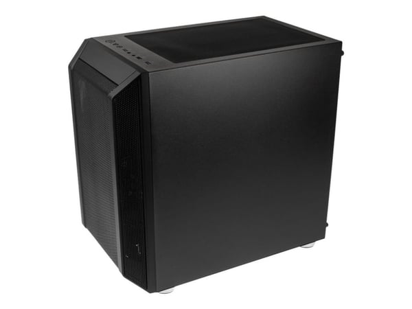 Kolink Citadel Mesh - Tower - micro ATX - genomskinlig sidopanel (härdat glas) - ingen strömförsörjning (ATX) - svart - USB/ljud