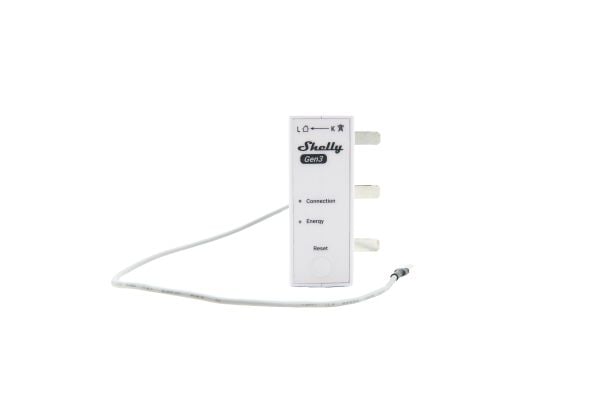 Shelly 3EM-63T Gen3 (litteä päätemalli) - WiFi 3-vaiheinen energiamittari, 63A