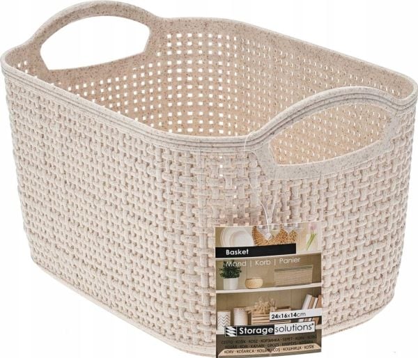 Oppbevaringskasse i plast for organisering 24 x 16 x 14 cm Oppbevaringskasse i plast for organisering 24 x 16 x 14 cm