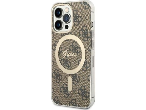 GUESS GUHMP13LH44 iPhone 13 Pro/13 6,1" RUDAS / RUDAS hardt deksel 4G Magsafe