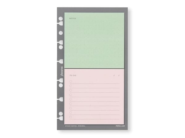 Filofax Sticky Notesblok Minimal
