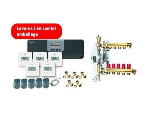 Roth komplet gulvvarmepakke Grab and go 230V 5 rum