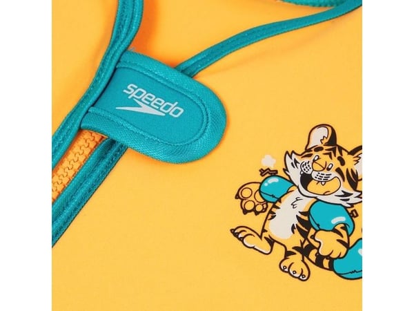 Speedo 81225214688, Oransje, Barn, Enveis Glidelås, 1 stykker