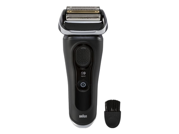 Braun Series 9 9352cc Sport, Folierakapparat, Svart, Grå, Active Quattro Head, Knappar, Batteri, Litium-Ion (Li-Ion)