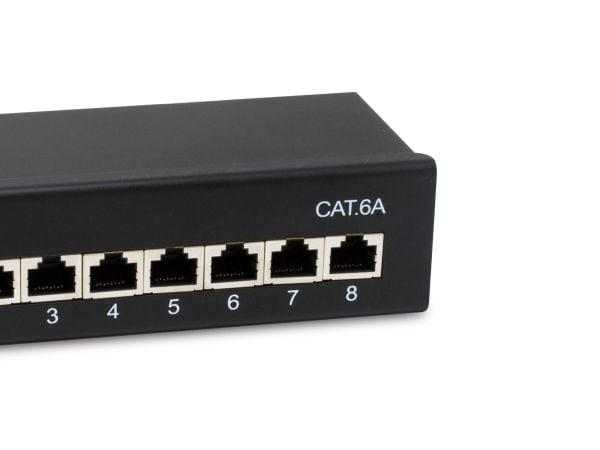 Equip 326621, 10GBase-T, 10 Gigabit Ethernet, 10000 Mbit/s, RJ-45, Cat6a, Svart