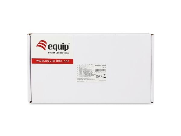 Equip Equip Patchpanel 12x RJ45 Cat6A FTP 1HE Premium hellgrau
