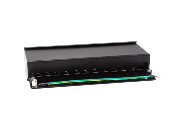 Equip Patchpanel 12x RJ45 Cat6A FTP 1HE Premium schwarz