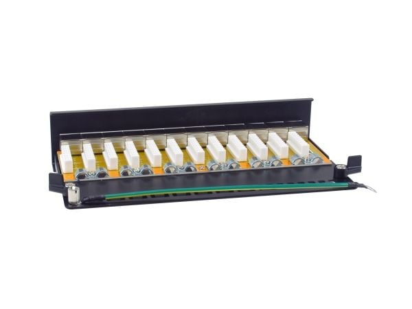 Equip Patchpanel 12x RJ45 Cat6A FTP 1HE Premium schwarz