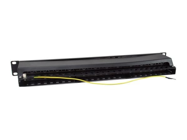 Equip Patchpanel 48x RJ45 Cat6A 19" FTP 1HE Premium schwarz