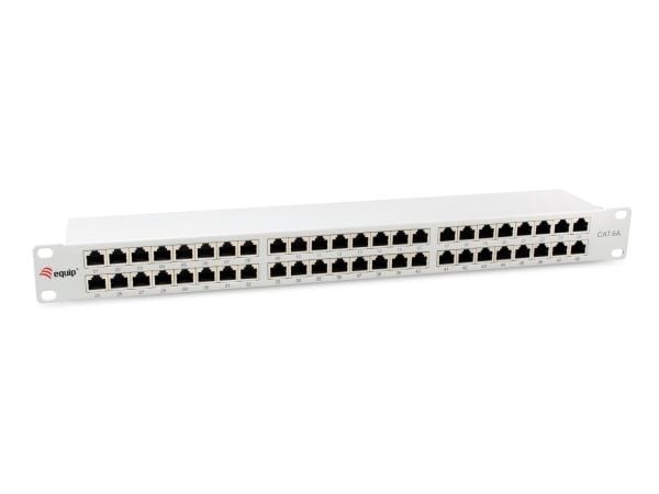 Equip 326526, 10GBase-T, 10 Gigabit Ethernet, 10000 Mbit/s, RJ-45, Cat6a, Grå