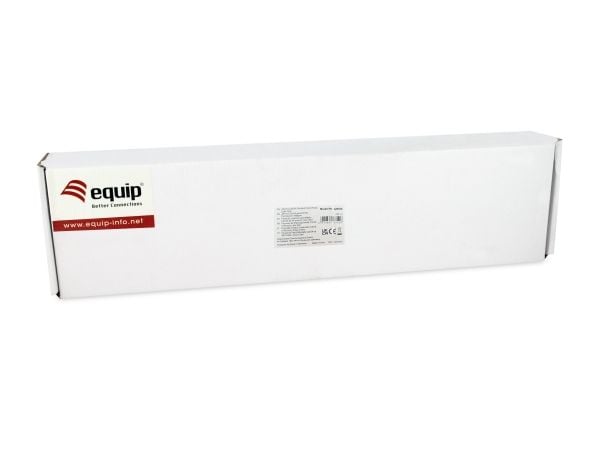 Equip Patchpanel 48x RJ45 Cat6A 19" FTP 1HE Premium hellgrau
