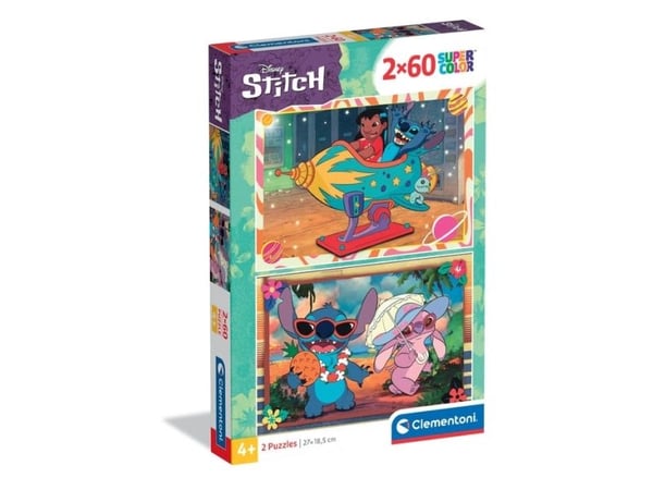 2x60 Pussel Barn Stygn 2025