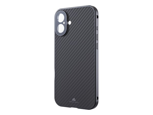 Black Rock 360° Glass, Etui, Apple, iPhone 16 Plus, 17 cm (6.7"), Svart