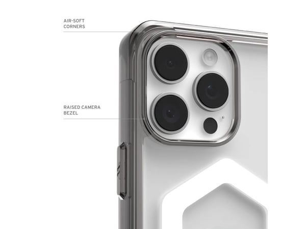 Urban Armor Gear Plyo, Etui, Apple, iPhone 16 Pro Max, 17,5 cm (6.9"), Gjennomsiktig