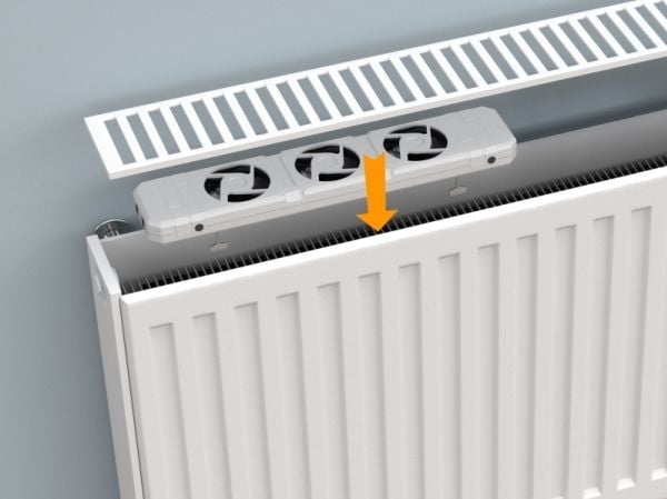 Technaxx 5215, Hvit, Vifte, Vifte, 0,3 m, 35 m³/t, 345 mm