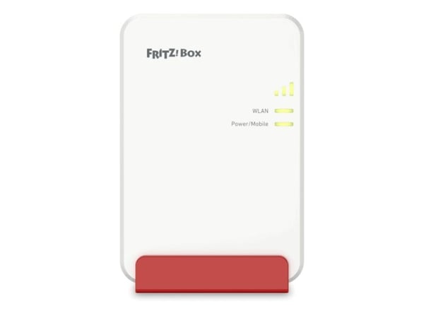 FRITZ!Box 6860 5G - Trådløs ruter - WWAN 1GbE - Wi-Fi 5, Wi-Fi 6 - Dobbeltbånd - 3G, 4G, 5G - VoIP-telefonadapter (DECT)