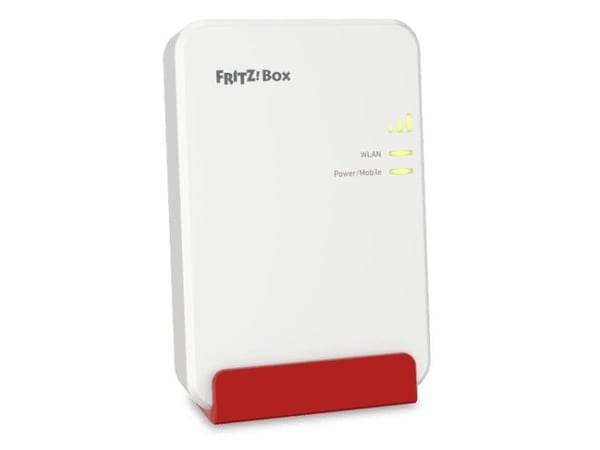 FRITZ!Box 6860 5G - Trådløs ruter - WWAN 1GbE - Wi-Fi 5, Wi-Fi 6 - Dobbeltbånd - 3G, 4G, 5G - VoIP-telefonadapter (DECT)