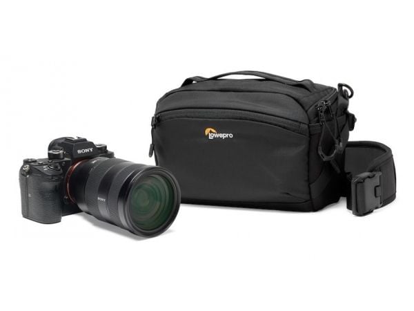 Lowepro ProTactic Lite SLX 110 AW III, Slyngeveske, Universell, Skulderrem, Sort