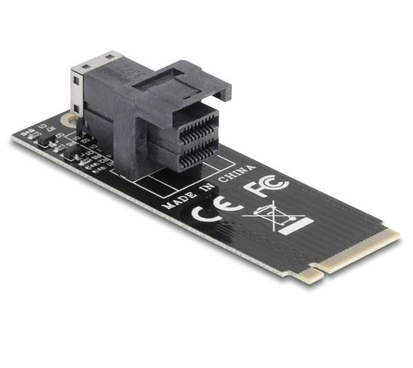 Delock Adapter M.2 Key M zu SFF-8643 NVMe 2260