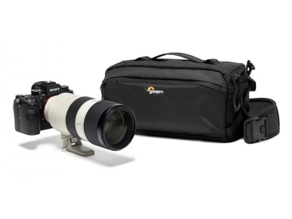 Lowepro ProTactic Lite SLX 120 AW III, Slyngeveske, Universell, Skulderrem, Sort
