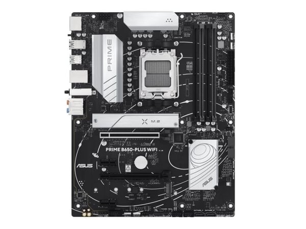 ASUS Prime B650-Plus WiFi - Hovedkort - ATX - Socket AM5 - AMD B650 Chipset - USB-C 3.2 Gen2, USB 3.2 Gen 2, USB 3.2 Gen 1, USB-C 3.2 Gen 1 - 2.5 G...