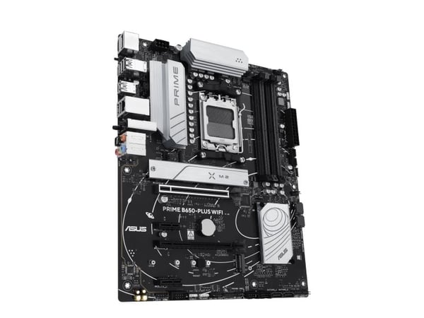 ASUS Prime B650-Plus WiFi - Hovedkort - ATX - Socket AM5 - AMD B650 Chipset - USB-C 3.2 Gen2, USB 3.2 Gen 2, USB 3.2 Gen 1, USB-C 3.2 Gen 1 - 2.5 G...
