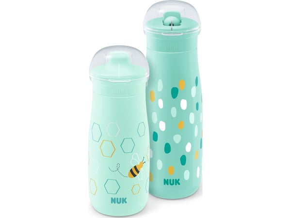 NUK Mini-Me nappflaskset från 9 månader mint (10225336)