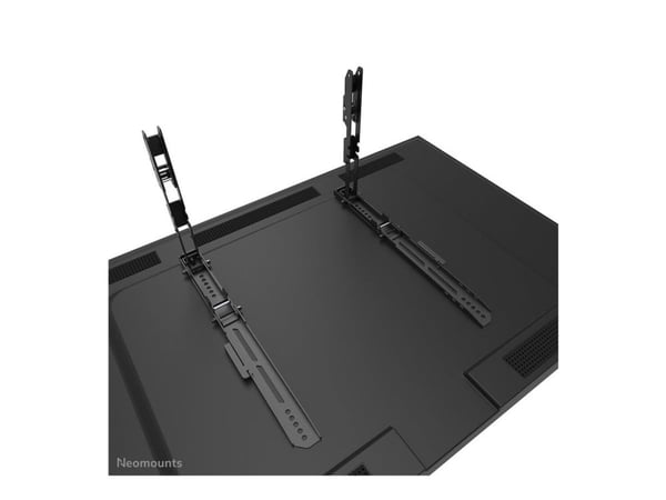 Neomounts LEVEL-750 - Monteringssett - for TV - tungt arbeid - låsbar - stål - svart - skjermstørrelse: 42"-86" - veggmonterbar