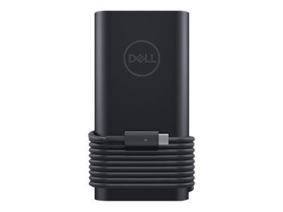 Dell USB-C Power Adapter Plus - Strömadapter - 90 Watt - utgångskontakter: 2 - Kanada - svart - för Latitude 9410 2-in-1