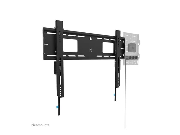 Neomounts LEVEL-750 - Monteringssett - for TV - tungt arbeid - låsbar - stål - svart - skjermstørrelse: 42"-86" - veggmonterbar