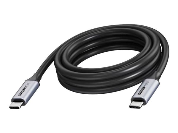 Vision - USB-kaapeli - 24-nastainen USB-C (han) - 24-nastainen USB-C (han) - USB 3.2 - 3 A - 5 m - USB Power Delivery (100 W), 20 Gbps datatransfer... Vision - USB-kaapeli - 24-nastainen USB-C (han) - 24-nastainen USB-C (han) - USB 3.2 - 3 A - 5 m - USB Power Delivery (100 W), 20 Gbps datatransfer...