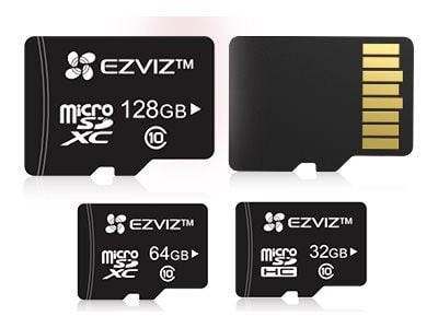 EZVIZ D-serien - Flash-minnekort - 128 GB - Klasse 10 - microSDXC