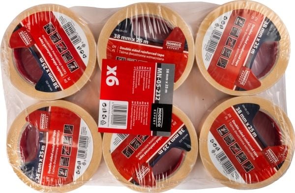 EXPERT stropp dobbel (forsterket) 38 mm x 25 m [EXPERT] - 6 stk
