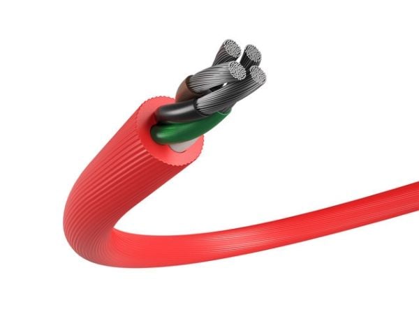 KABEL USB-C(M) VINKELT VENSTRE->USB-A(M) 2.0 1M VINKELT VENSTRE/HØYRE RØD NATEC PRATI
