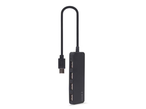 Gembird UHB-CM-U2P4-01 - Hub - 4 x USB 2.0 - stasjonær